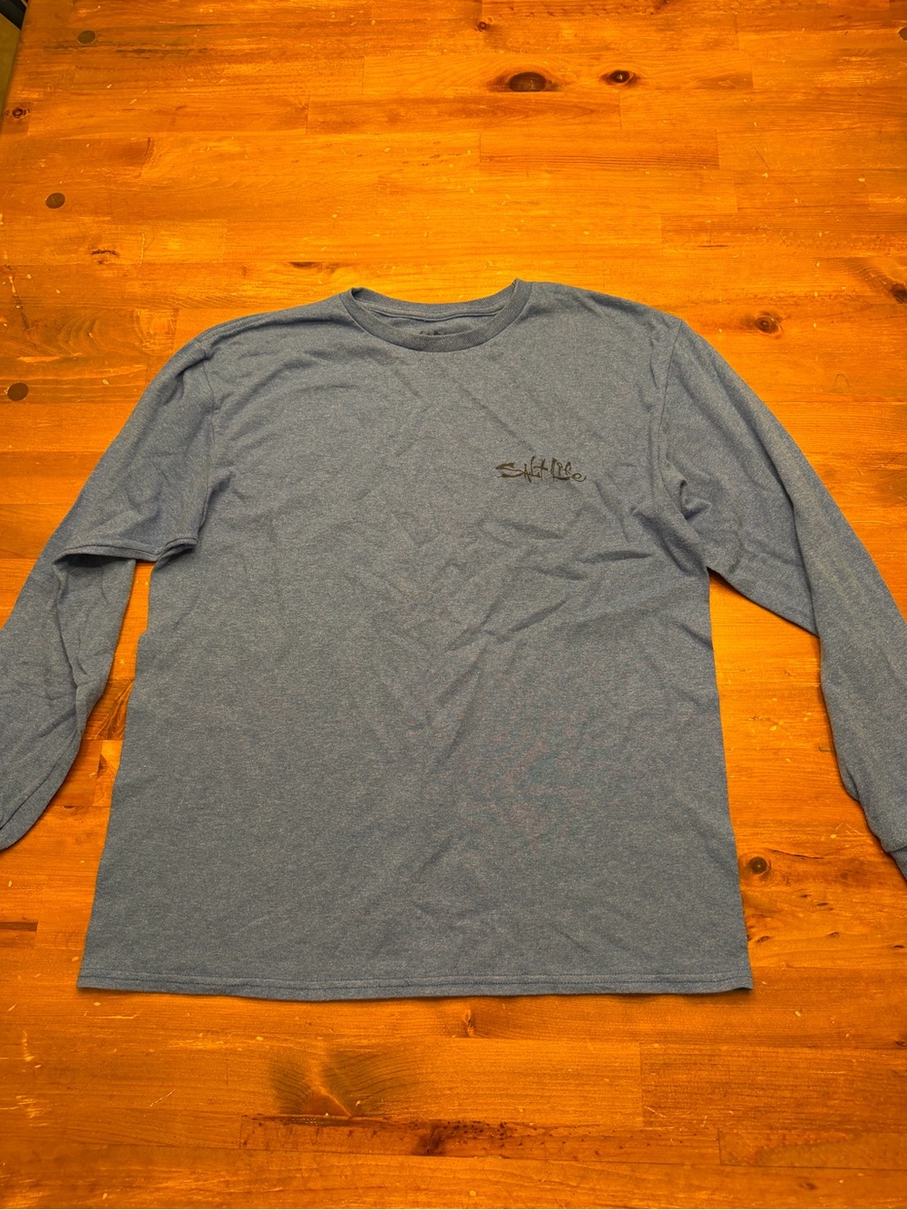 Salt Life Light Blue Long-Sleeve Crewneck Tee